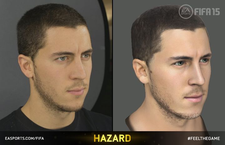 Eden Hazard FIFA 15 görüntüsü