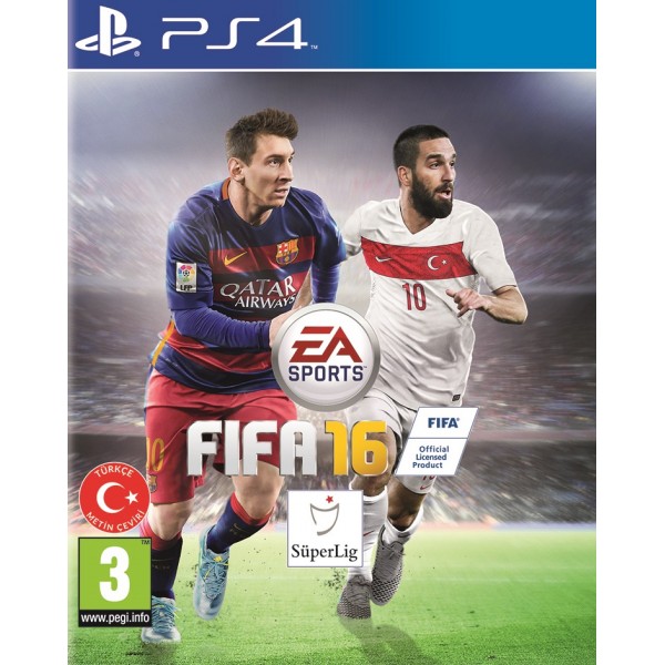 FIFA 2016 PS4 Türkiye Kapağı Arda Turan