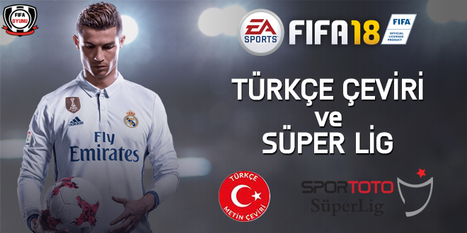 FIFA18 turkce super lig oyunda
