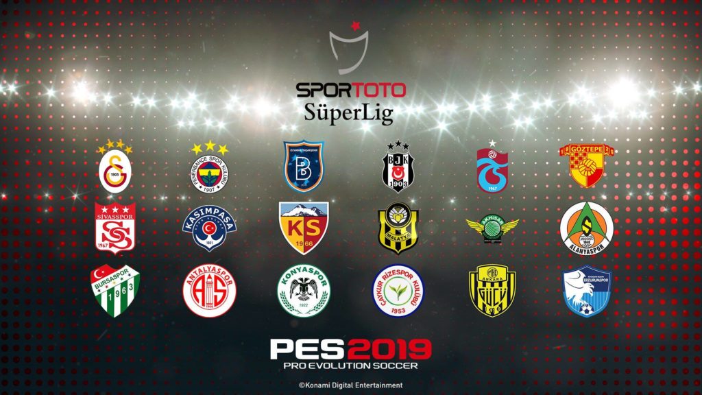 Türkiye Süper Ligi PES 2019